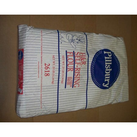 Pillsbury Hotel & Restaurant AP Self-Rising Enriched Bleached Flour 25lbs 18000-32618
